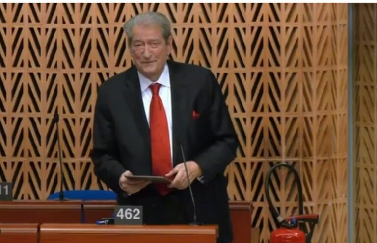 Berisha në Strasburg: Kur 90% e mediave kontrollohet nga qeveria, pluralizmi bëhet fiktiv