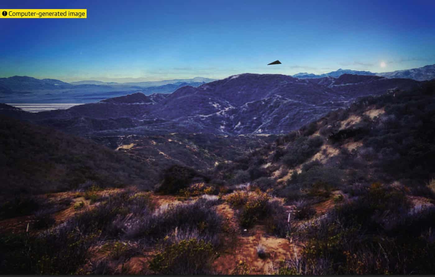 Vëzhgime të reja UFO: “Trekëndësha të zinj” misteriozë fluturojnë mbi një zonë të ndjeshme amerikane, sipas dosjeve të Pentagonit