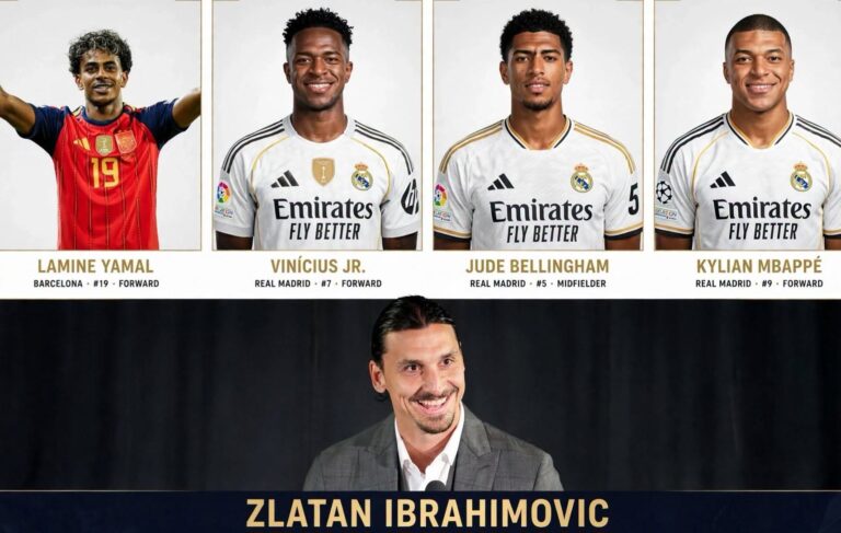 Yamal apo Mbappe? Ja kë zgjedh Ibrahimovic si më të mirin