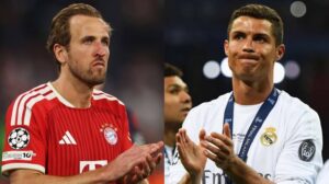 Harry Kane në ndjekje të rekordit të Cristiano Ronaldos në Champions Lerague