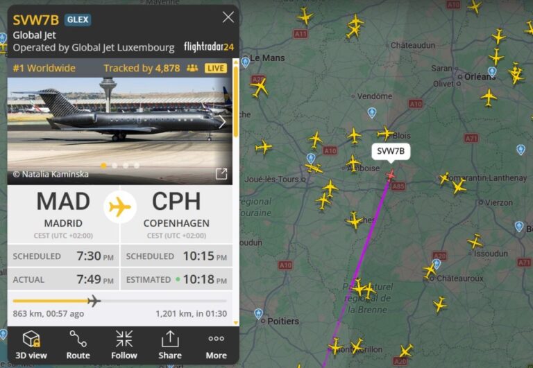 Fansat çmenden pas Ronaldos, me mijëra ndjekin fluturimin e tij me avion privat