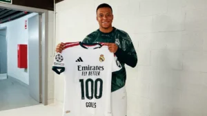 Mbappe arrin 100 gola me Realin, vetëm Ronaldo e ka arritur me shpejt