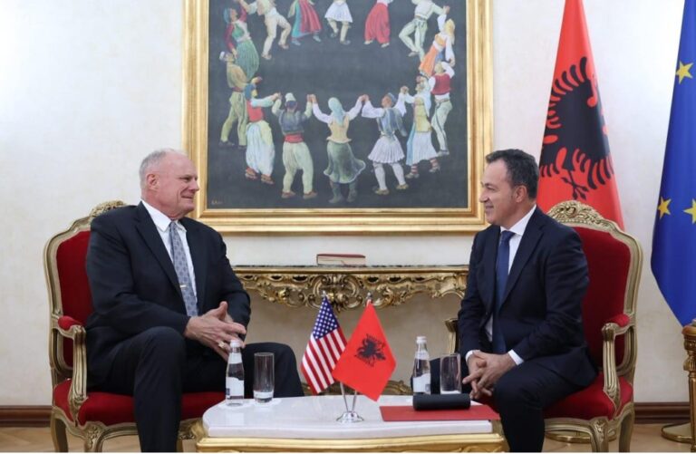 Peleshi pret ambasadorin Eric Wendt: Partneriteti strategjik dhe miqësia Shqipëri-SHBA vijojnë të forcohen