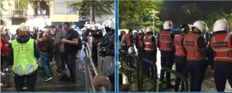 131 ditë protestë, qytetarët sfidojnë shiun dhe shkojnë përballë Kuvendit
