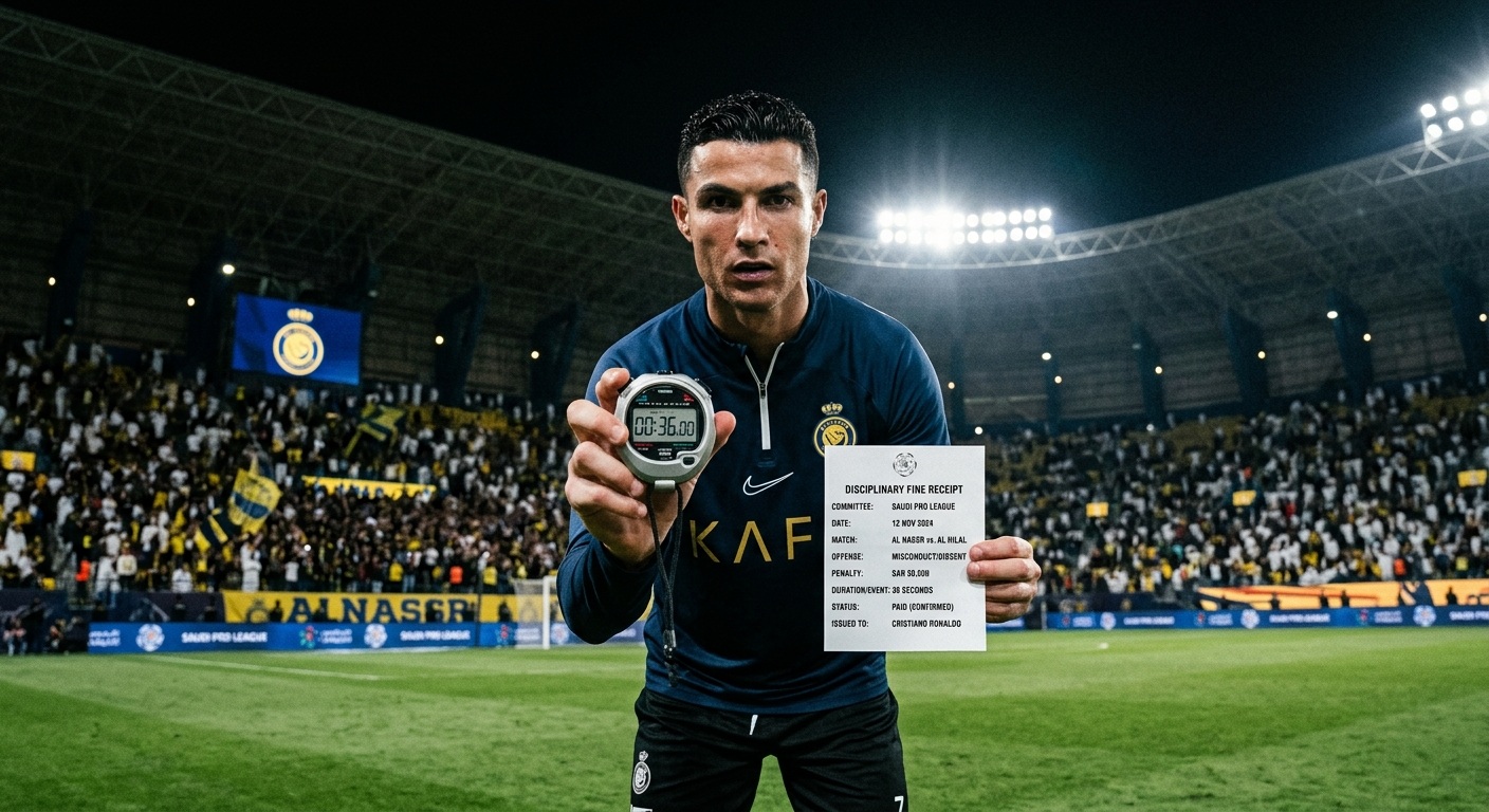 U gjobit me vetëm 255 euro, Cristiano Ronaldos i duhen 36 sekonda për ta paguar shumën