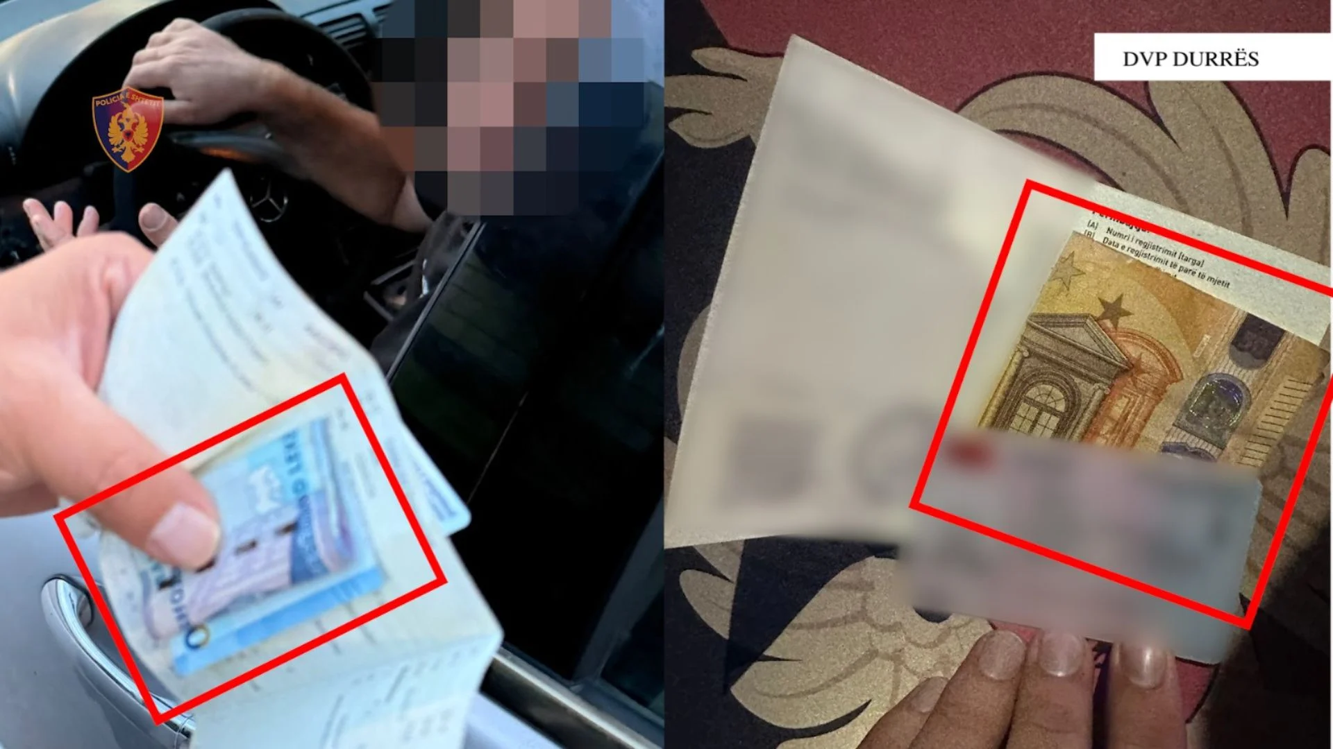 Durrës  3 shtetas tentojnë të korruptojnë policët rrugorë  procedohen penalisht